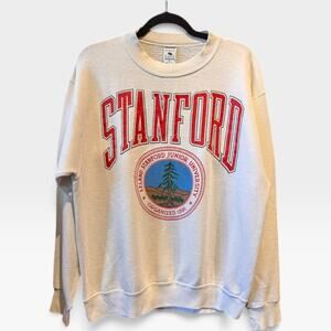 Vintage Leland Stanford Junior University Crewneck Sweatshirt Large Unisex